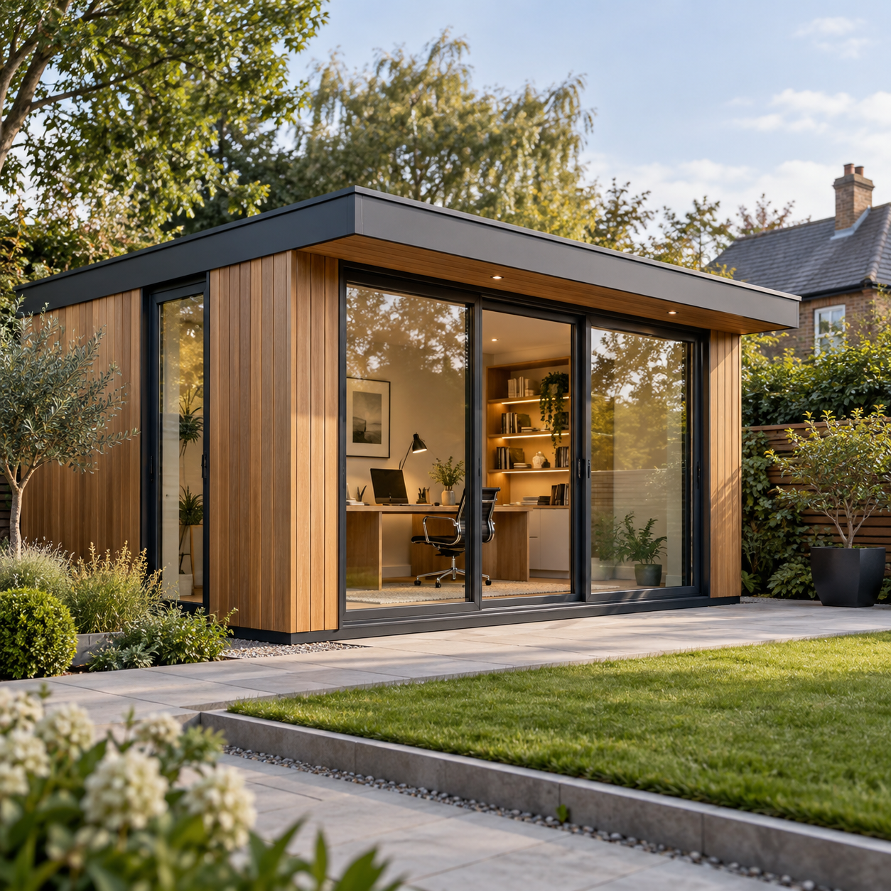 Habitara garden office exterior design concept